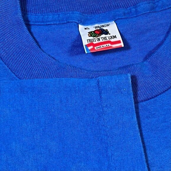 Vintage 90s French Club Juste Fais-Le Tee - Picture 6 of 7